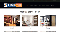 Desktop Screenshot of drzwidrawex.pl